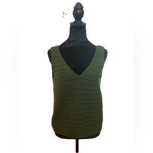 Handmade Crochet Tank Top sz S/M